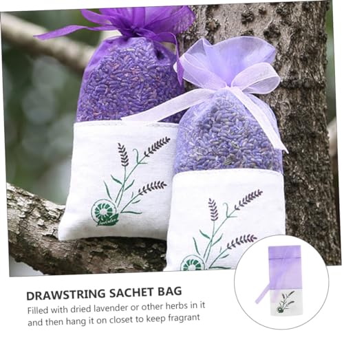 12 Bolsitas de Organza Vacías para Lavanda y Especias miniatura 4