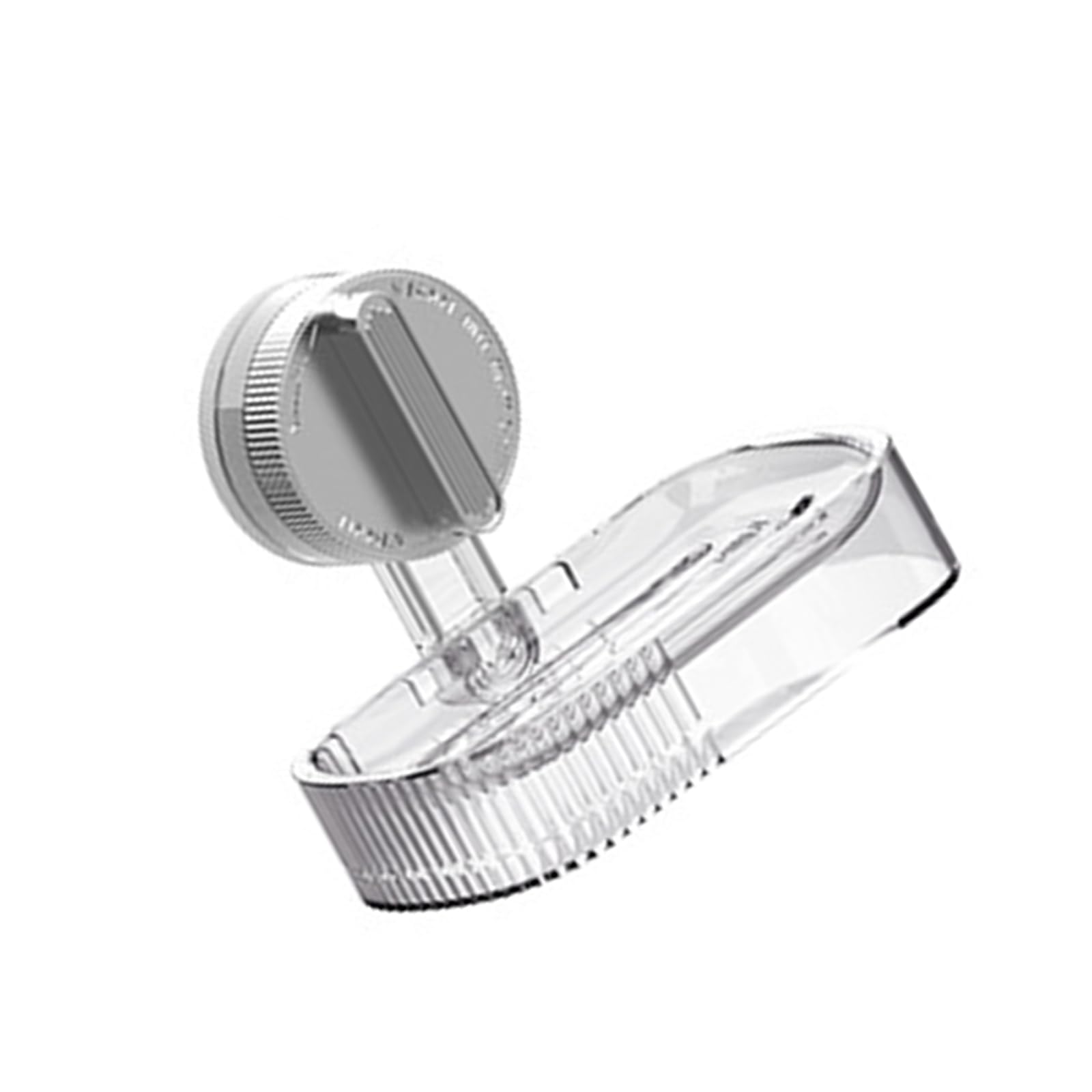 Tsophreniq Bathroom Strong Suction Cup Soap Soap Holder Not Required Drilling PET Box and Clean Bathroom Suction Cup Organizers