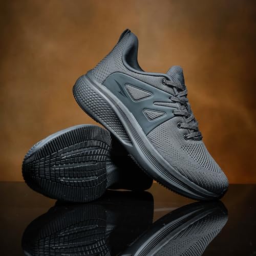 Image of ASIAN Raftaar-23 Men's Running Shoes | Breathable Knit Upper, Cushioning Comfort & Durable TPR Grip Sole | Lightweight Sports Shoes for Walking, Gym & Daily Use