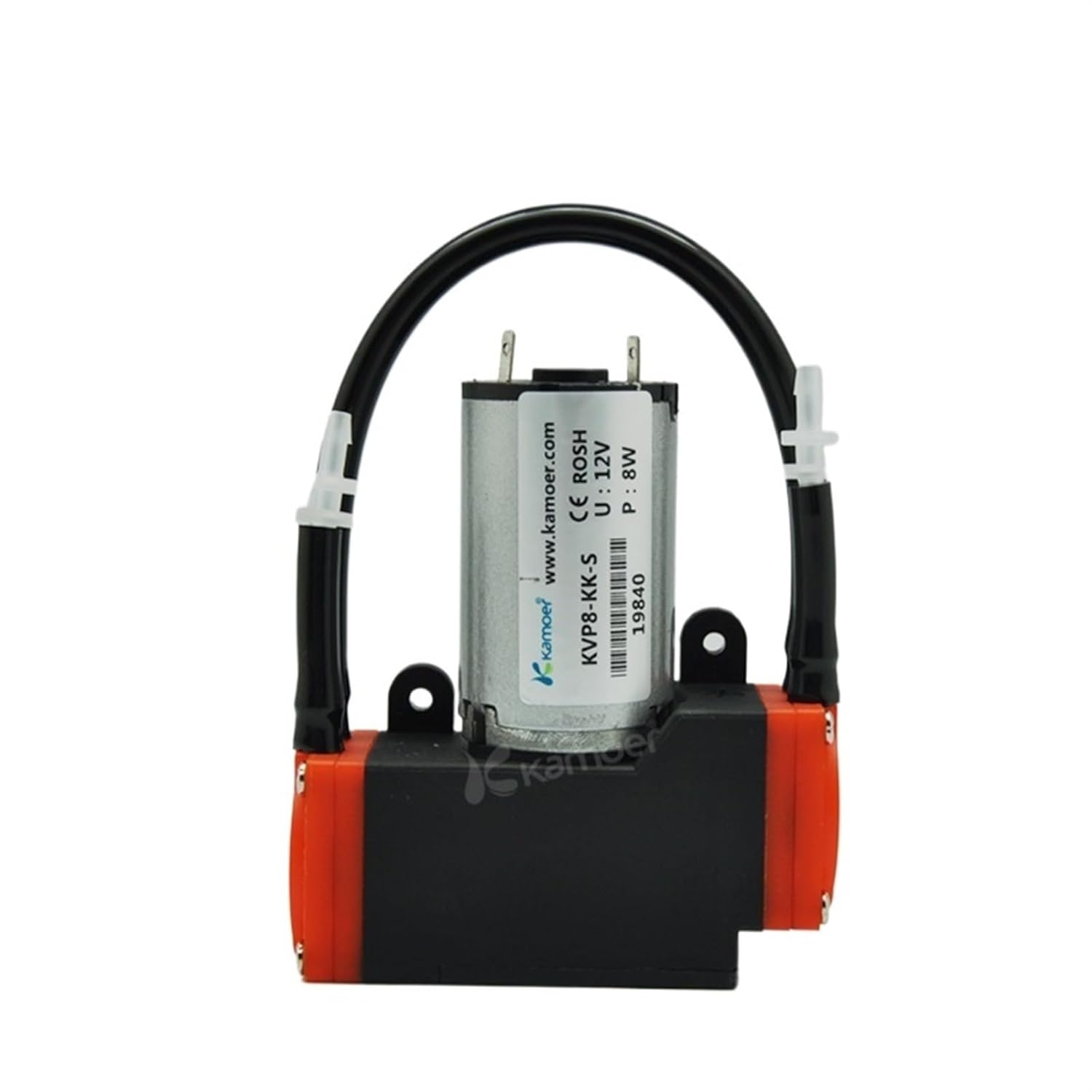 1PCS KVP8 Micro Electric Diaphragm mini air/Vacuum Pump with Brush Motor and Double Head Long Life(KVP8 -KJ-S)