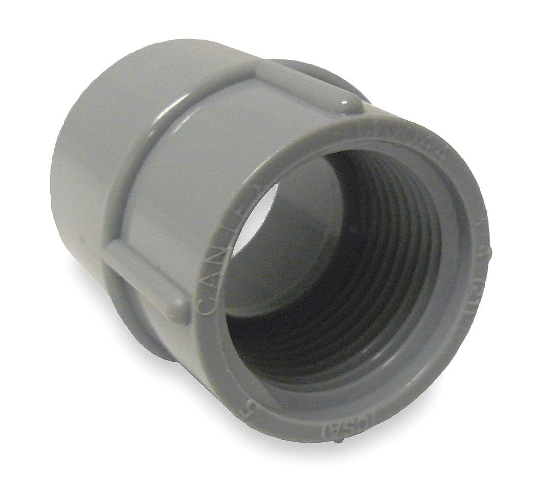 Female Adapter, 3 in Conduit, PVC