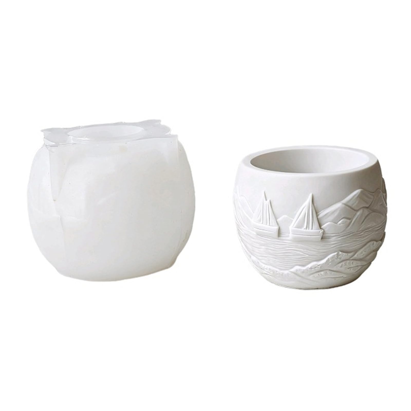 Tsophreniq Silicone Planter & Dishwasher Safe for Home and Kids Projects Easy Releases