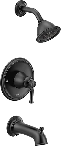 Moen T2183EPBL Dartmoor Posi-Temp - Bañera o ducha, color negro mate