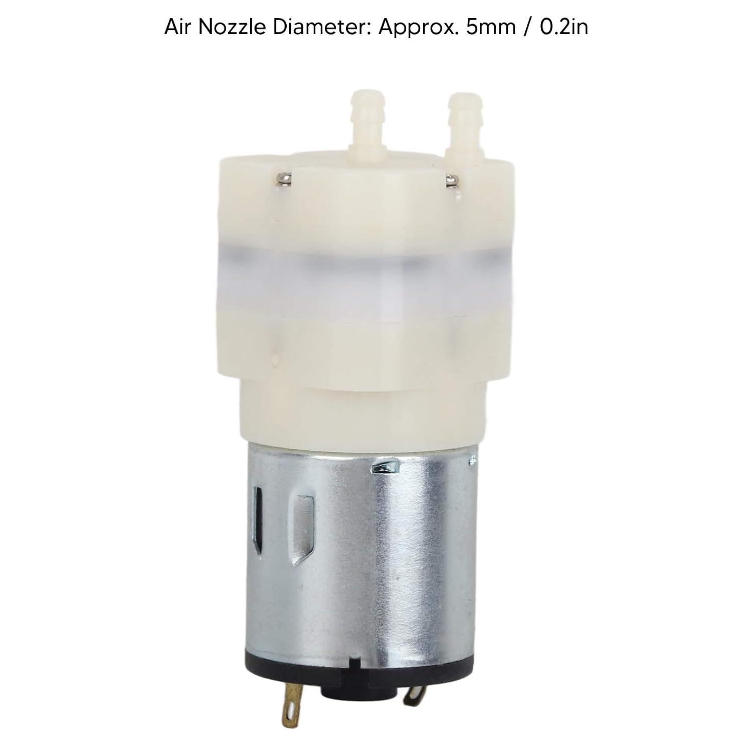 Mini Vacuum Pump DC12V Low Noise Electric Air Pump Motor | Portable Micro Air Pump with Pressure Switch & Relief Valve for DIY Projects, Industrial, Medical
