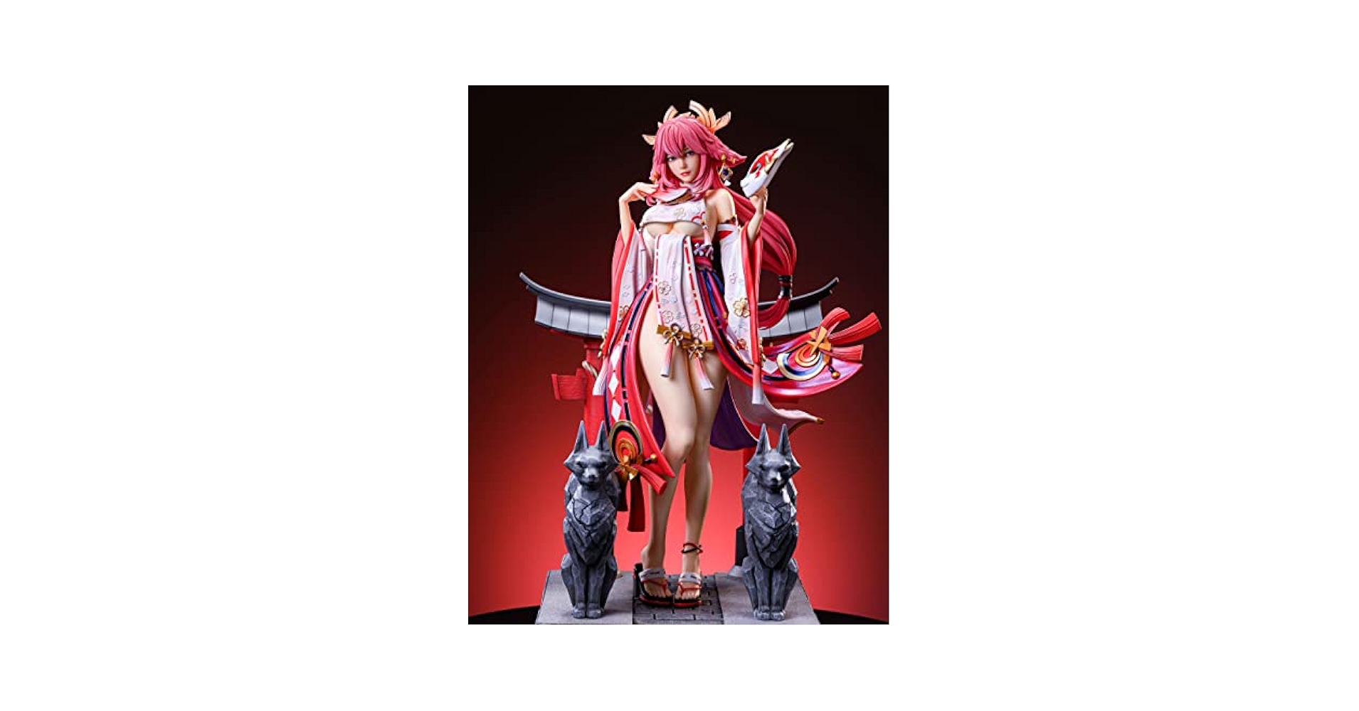 原神 八重神子 lazydog フィギュア ガレージキット ガレキ スタチュー 新品未開封『原神』lazydog 八重神子フィギュア ガレキ