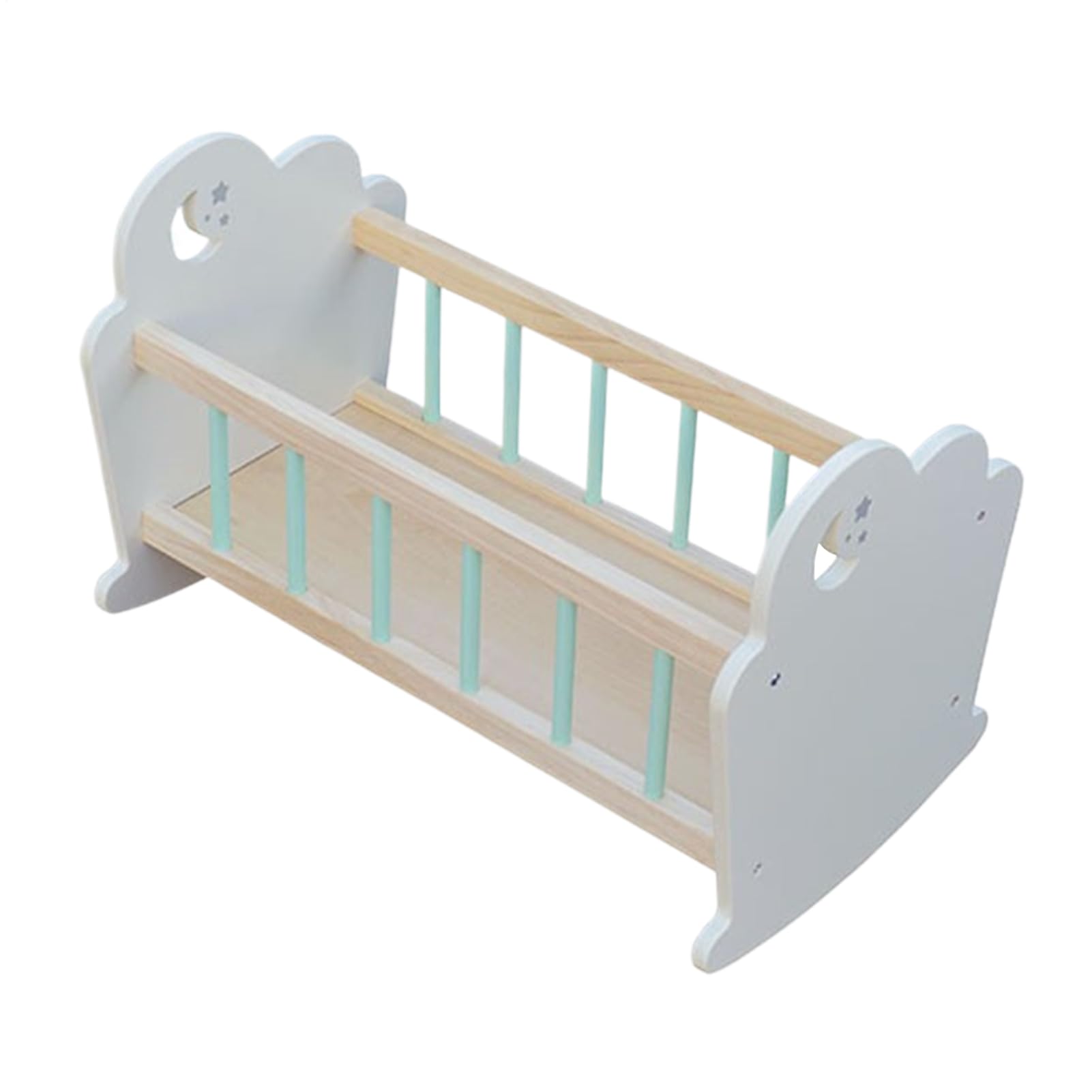 Lettino Per Bambole Lettino Sonno In Legno Miniatura | Mobili Realistici Giocattolo Nanna Per Ragazzi Ragazze Casa Delle Bambole Attività Stimola Creativo