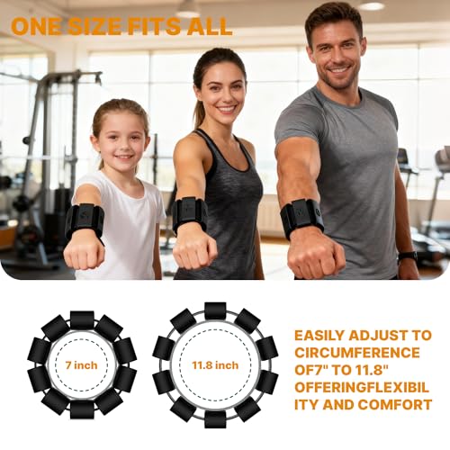 Poids de poignet réglable pour gym et tonification douce à la maison - 7