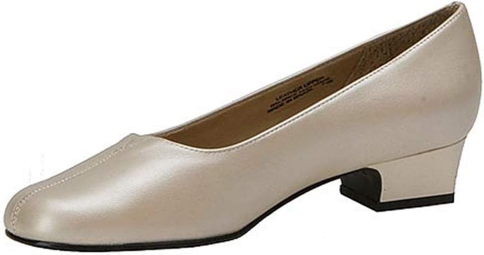 Trotters Women's Doris Pump,White Pearl,7 WW
