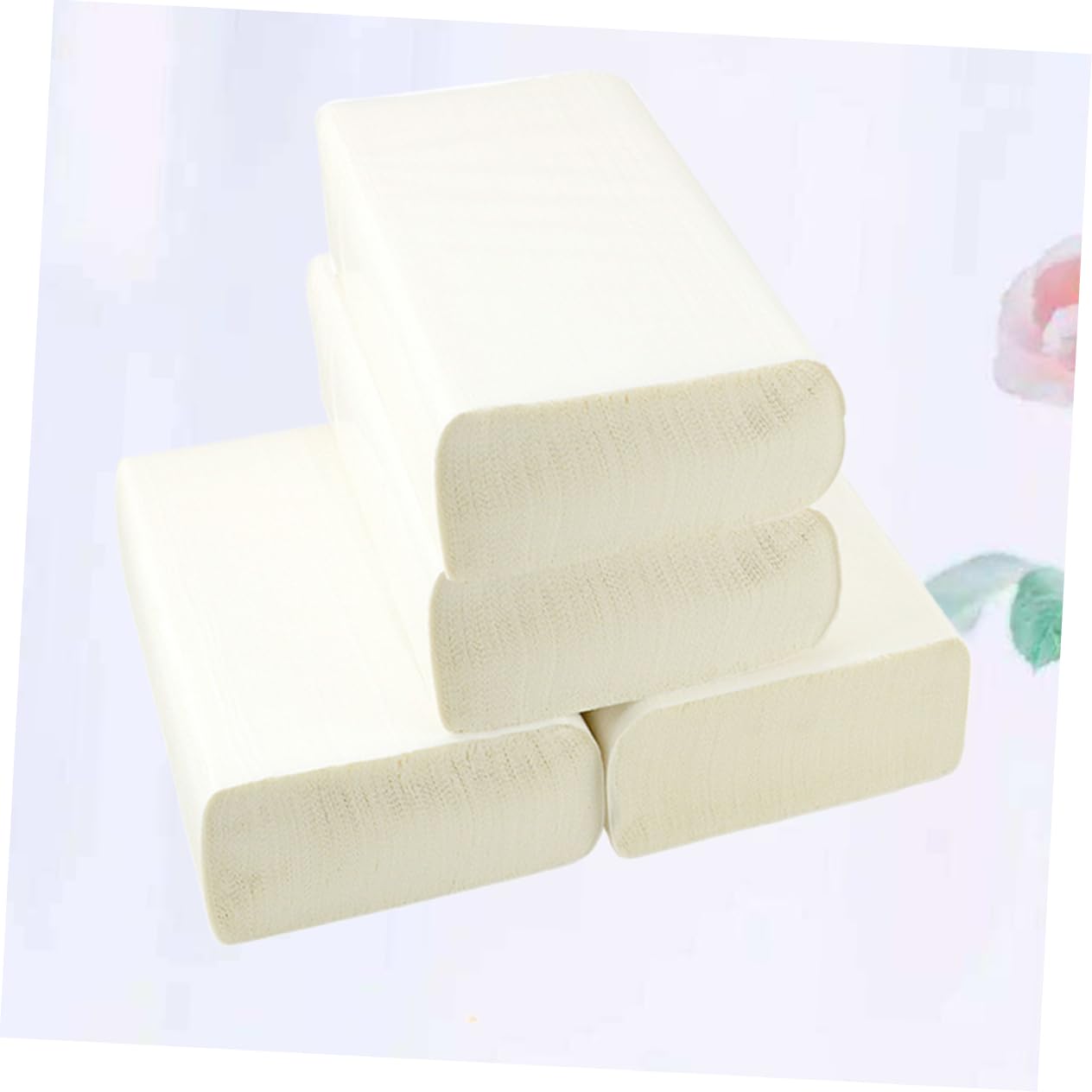 Healeved Salviette Carta Assorbente per Cucina e Bagno 4 Pezzi Carta Igienica Spessa in Polpa di Legno Assorbente Olio per Ufficio e Hotel