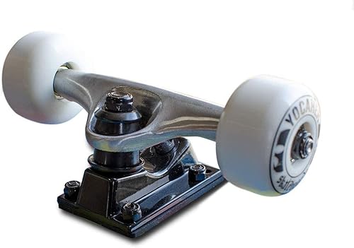 Miniatura 6 de Yocaher Punked - Patineta completa de 7.75 x 31 pulgadas con cinta de agarre BlackWidow, camión de aleación de aluminio, rodamiento ABEC-7, ruedas