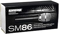 Vista 3 de Shure SM86-LC micrófono vocal de condensador cardioide
