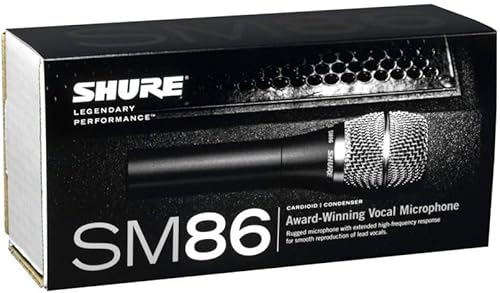 Miniatura 3 de Shure SM86-LC micrófono vocal de condensador cardioide