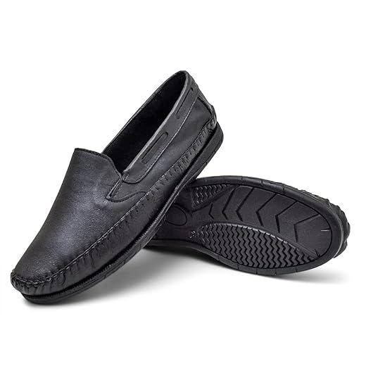 Sapatilha Masculino Mocassim Couro Legitimo Cor:Preto;Tamanho:41;Genero:Masculino