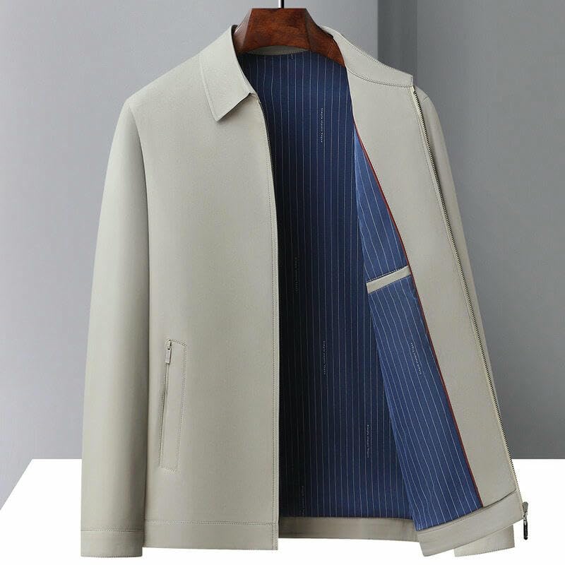 Chaqueta casual de negocios hombre americana ligera de otoño cómoda 3