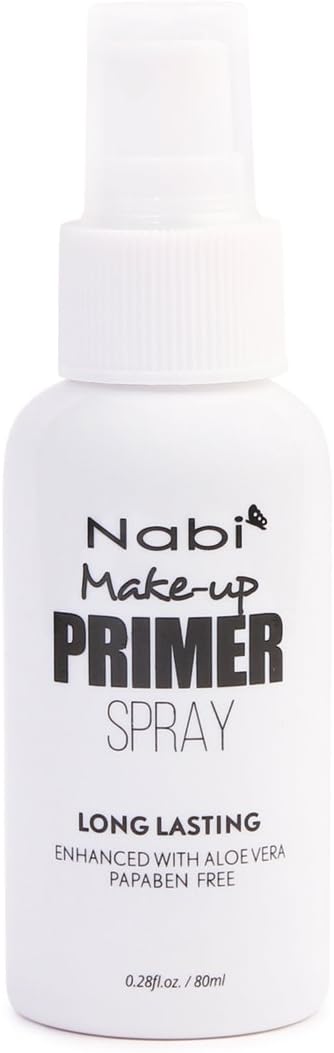 Nabi Cosmetics Makeup Primer Setting Spray Long Lasting Enhanced with Aloe Vera