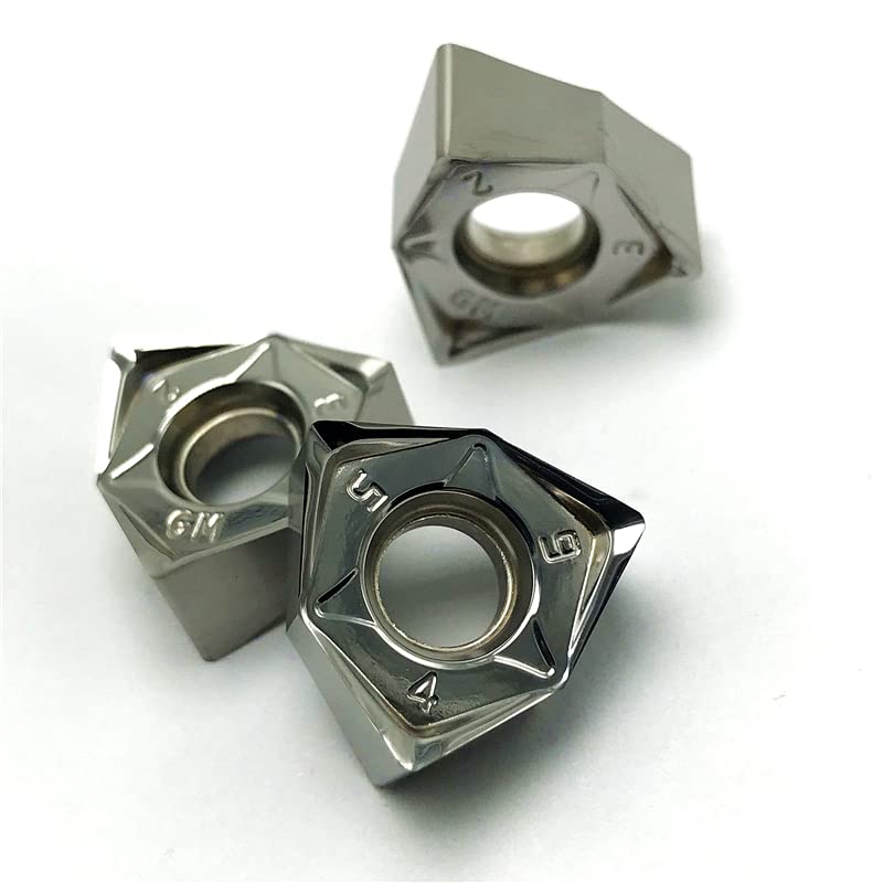 Insertos de fresado doble cara WNMU para CNC miniatura 4