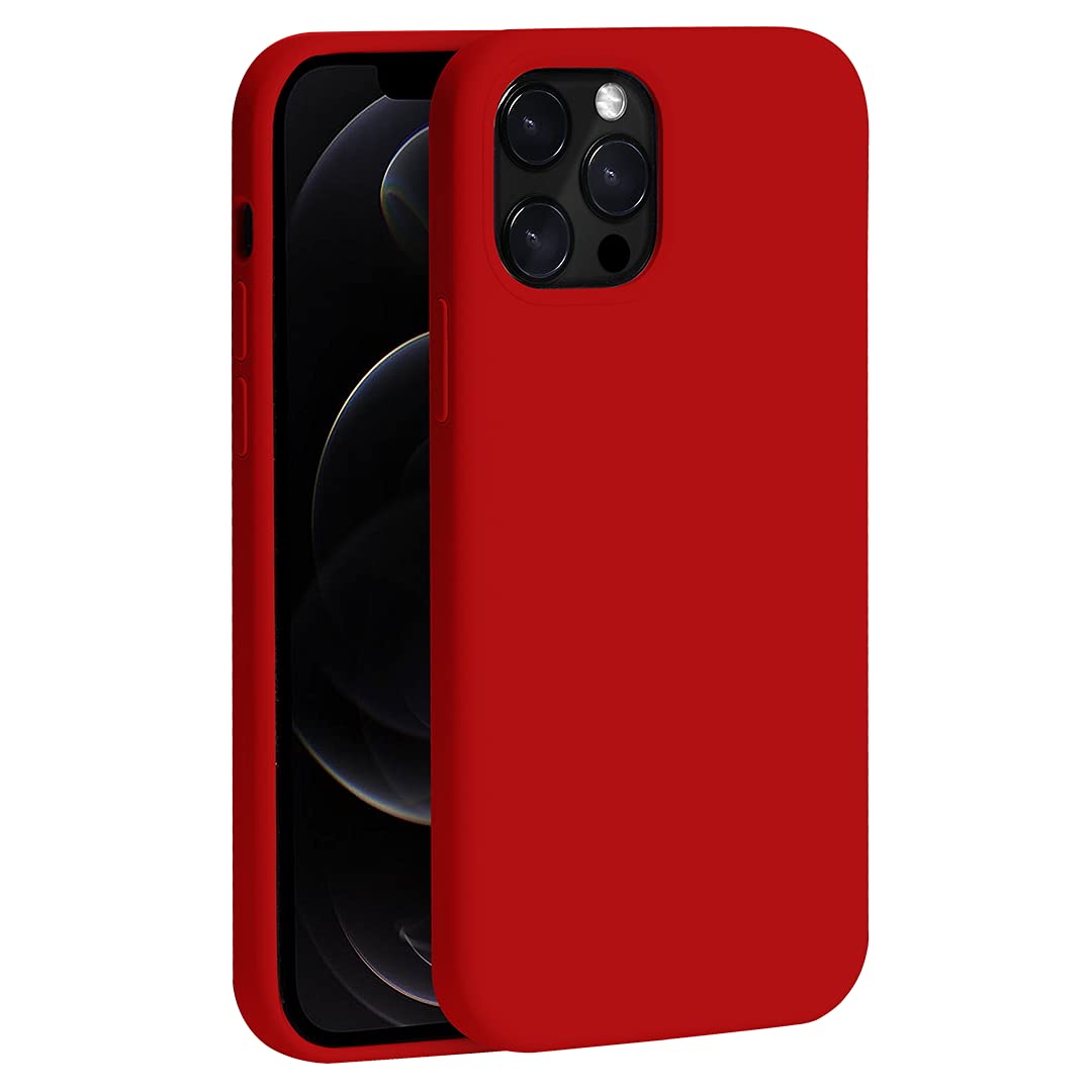 iPhone 15 Pro Real Wood Case - Authentic Dark Walnut Wooden Back on Black TPU Shell | Streamlined, Minimalistic Cover | Ultra-Durable 6ft Drop-Tested | MagSafe Magnetic Charging Compatible