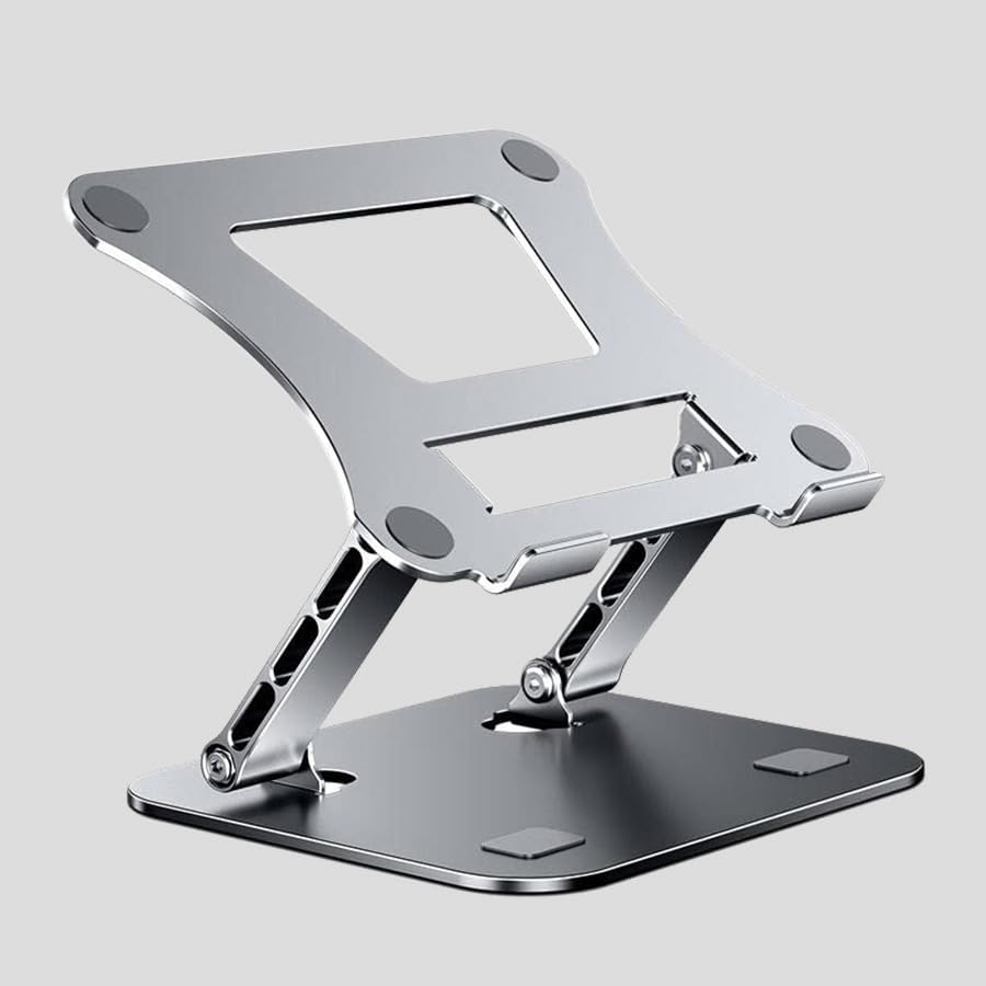 URBAN KINGS Aluminum Laptop Stand, Ergonomic Adjustable Notebook Stand, Riser Holder Computer Stand Compatible More 10-15.6" Laptops 35