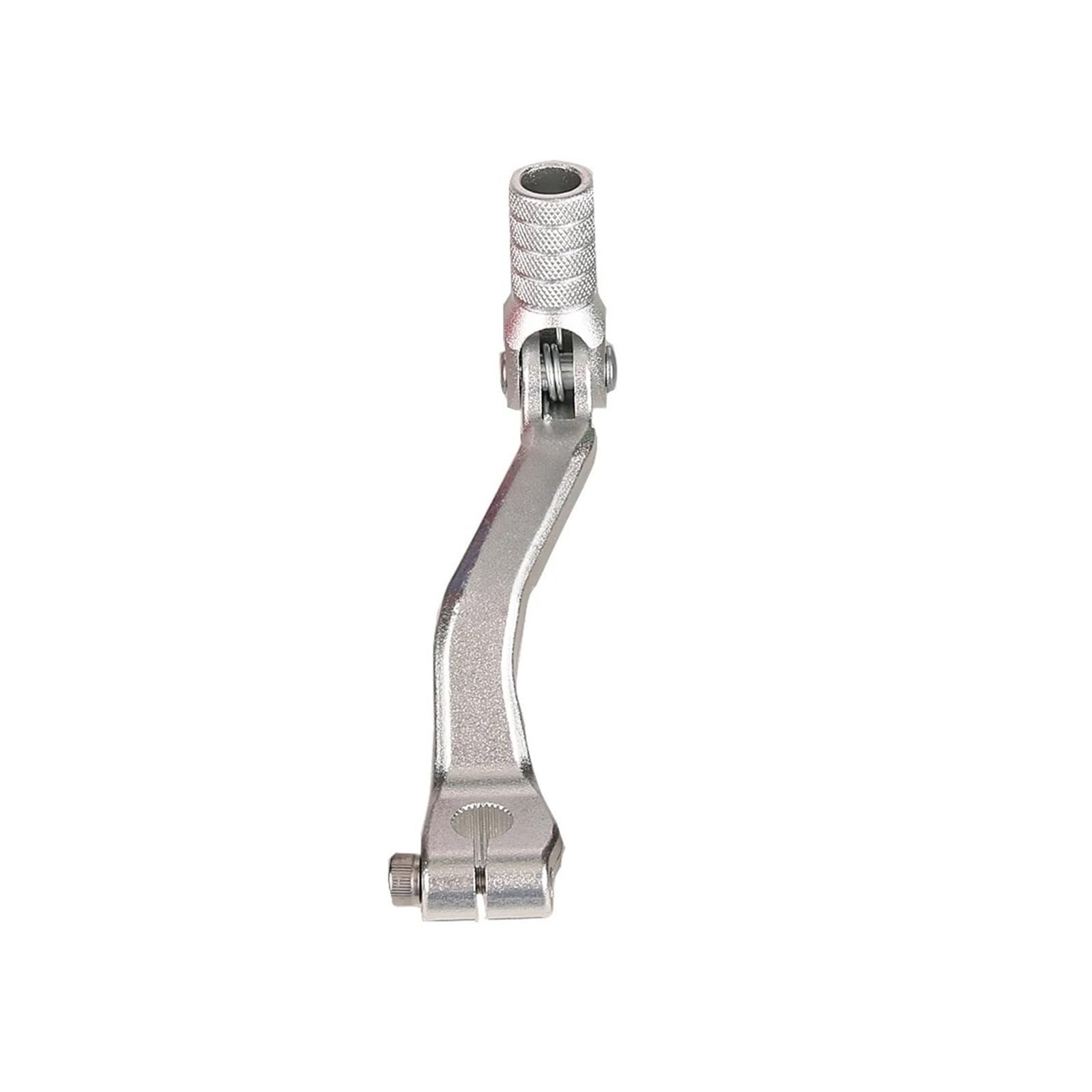 Lbcsrmh Qx Silver Motorcycle Gear Lever For Pit Bikes Suitable Motorcycle Folding Gear Shift Lever Gear Lever Motocross Accessories Motorcycle Gear Shifter Shift Start Lever(Qx Silver)