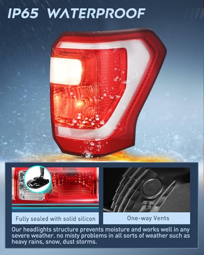 Image of Nilight Taillight Assembly for 2018-2021 Ford Expedition Drive Side