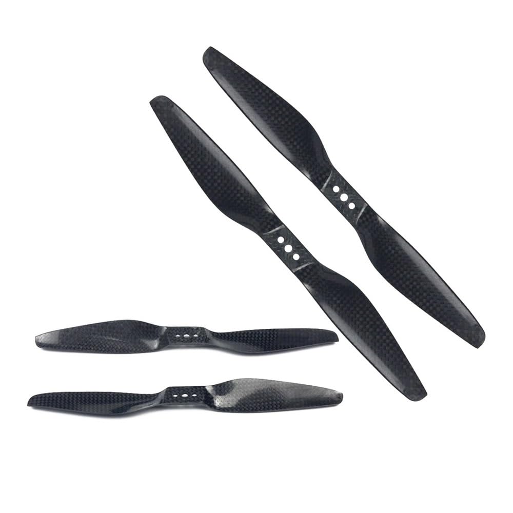 Hélices 2 Paire/lot 8055/9055/1055/1155/1255/1355/1455/1555 3K CC-W En Carbone Adaptées Aux Accessoires Multicopter(1055 propellers)
