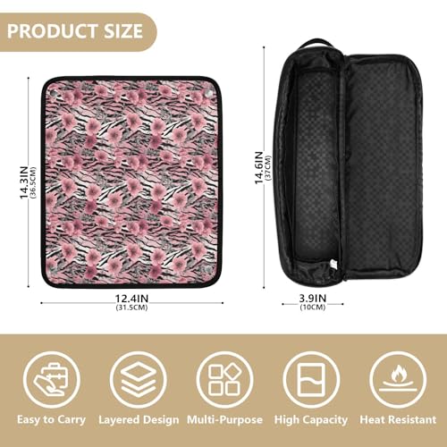 Bolsa resistente al calor para herramientas de cabello Yuiboo miniatura 4