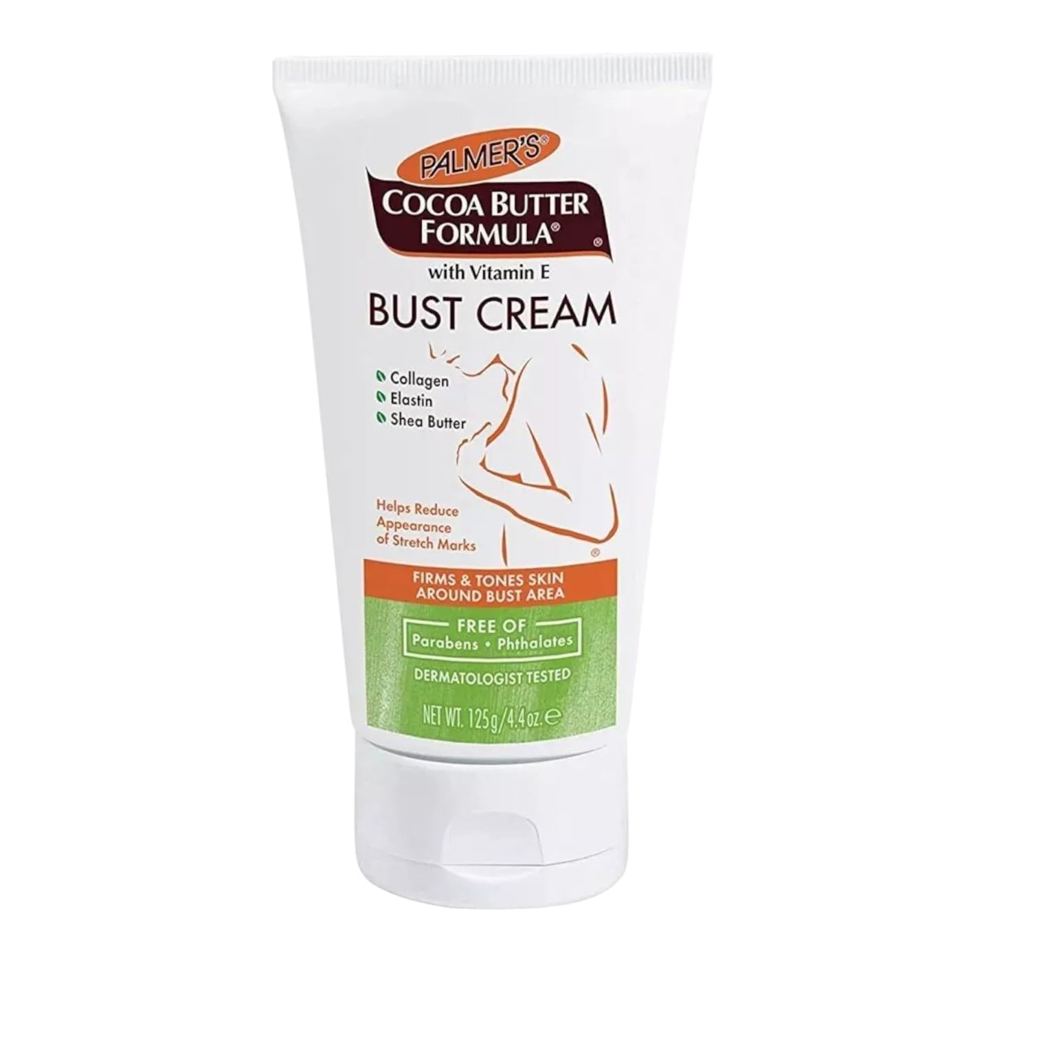 Cocoa Butter Bust Cream, Helps reduce stretch mark,125mL With Free Orignal Lip Balm, 62.5 ml (Pack of 2) - Image 2