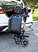 SNAPnGO Three Wheel Portable Mobility Adult Scooter - Aircraft-Grade Aluminum Frame for Top Speeds of 5mph and 13-Mile Range - Folding Feature, 250W Motor, Quick Charge 36V Lightweight Battery