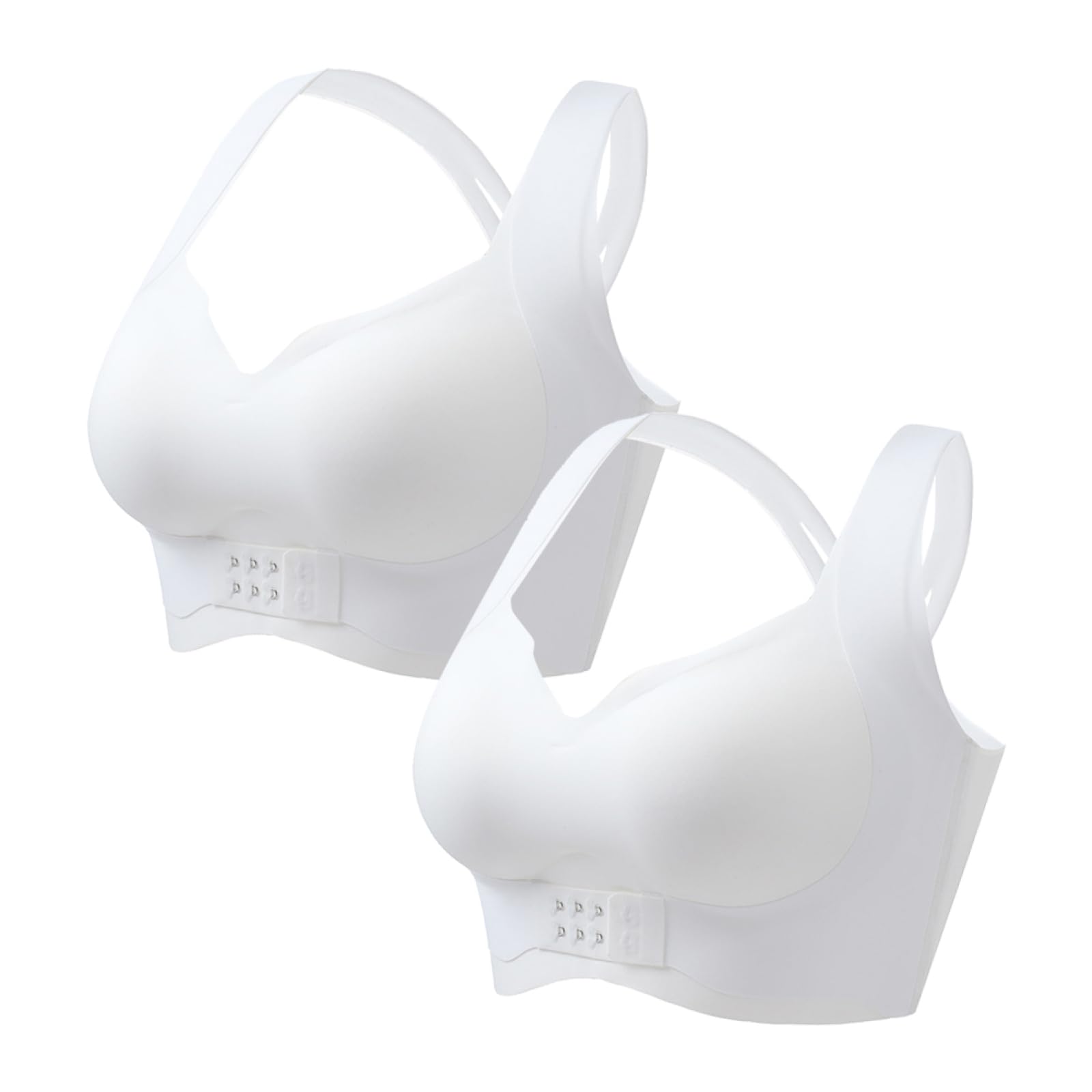 Soutien Gorge Push up Ouverture Devant Soutien-Gorge de Sport Haut de sous-vêtements Femme Rembourré Soutien Gorge