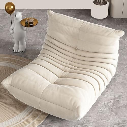 Puf gigante de espuma viscoelástica, súper suave para adultos y adolescentes, cómodo para sala de estar, dormitorio, juegos, lectura