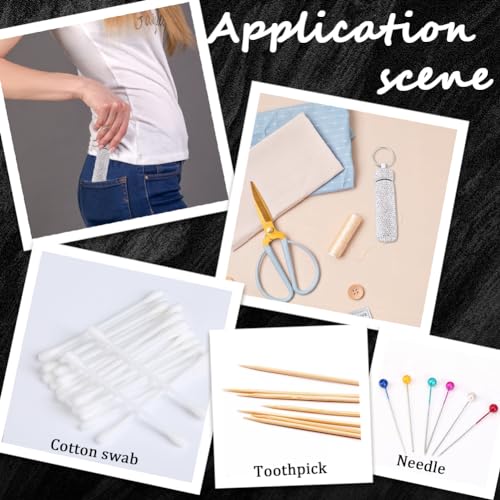 Image of GORGECRAFT Rhinestone Needle Storage Box Small Sewing Needle Storage Box Silver Aluminium Alloy Bling Platinum Container Pocket Box Portable Sewing Pin Case for Store Needle Embroidery Tools