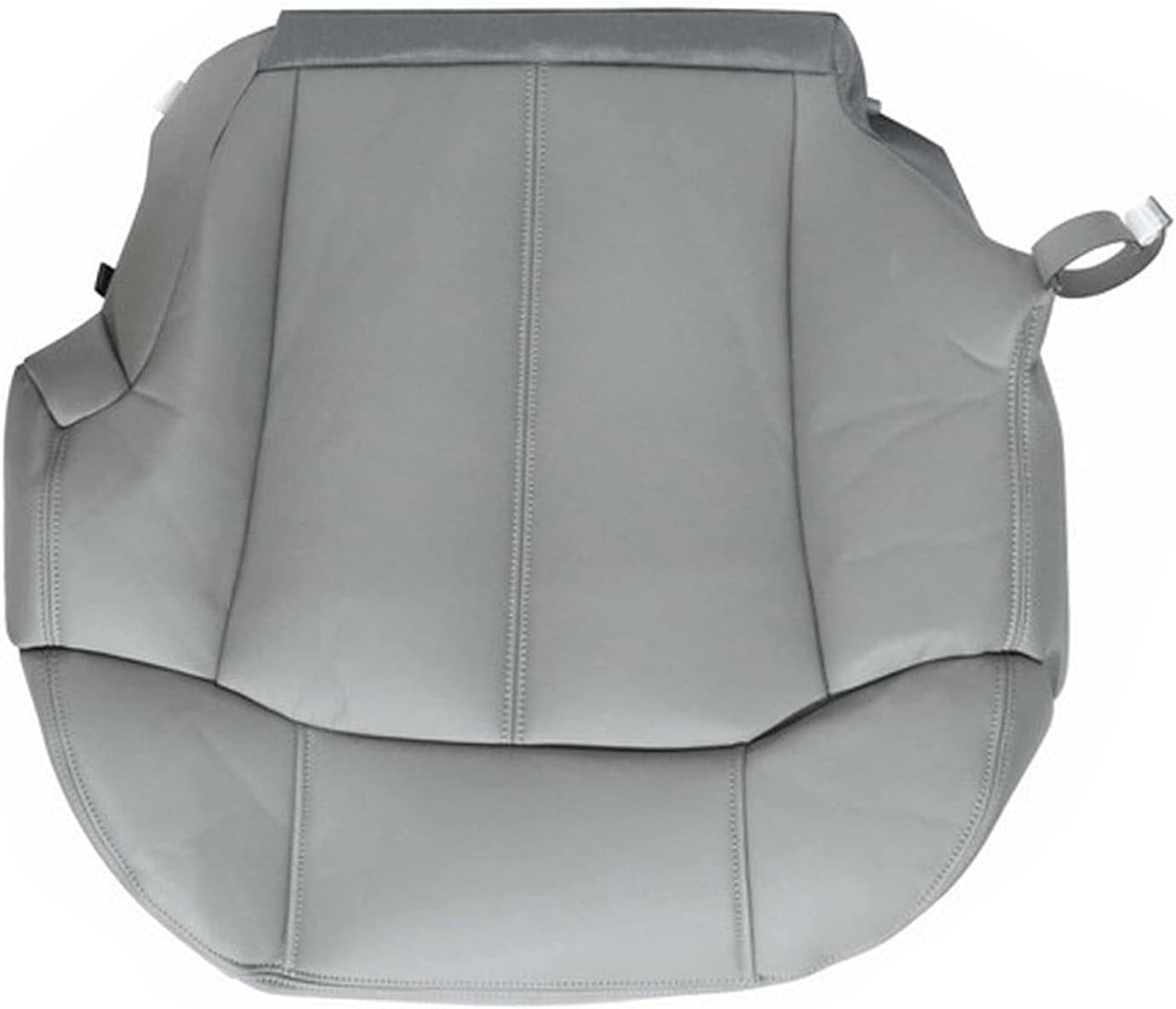 Priprilod Driver Bottom Replacement Seat Cover Gray Compatible with Chevy Silverado 1999 2000 2001 2002