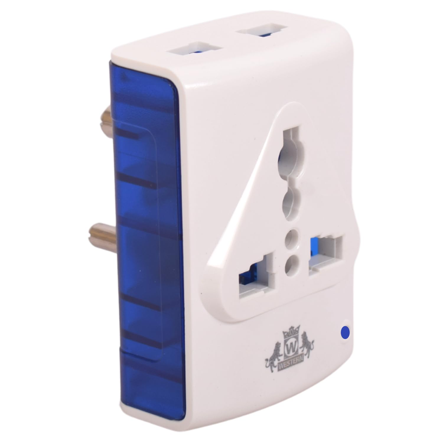 Western Jupiter 3 Pin Multi Plug Socket Universal Power Adapter with Built-in Indicator, 6A Multi Plug (Pack of 4) (B0D7CGT2YF) Amazon Price History, Amazon Price Tracker