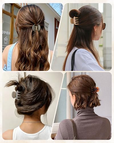 Set de 8 Pinzas Pequeñas para Cabello 1.8 pulg miniatura 5