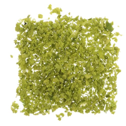 TEMPNAP Gazon Artificiel De Modélisme Ferroviaire 5 Sachets 100 g Poudre De Gazon Synthétique Verte pour Décor Miniature Et Loisirs Créatifs Maquettes De Train Et Diorama