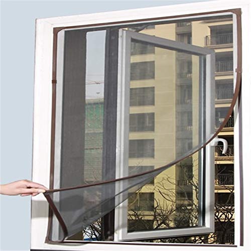 Preisvergleich Produktbild LANDP Magnetvorhang Haushalt Klettverschluss Selbstklebend Magnetischer Magnet fliegengitter Fenster insektenschutz Magnetstreifen herum Einstellbare Größe Geeignet für Fenster