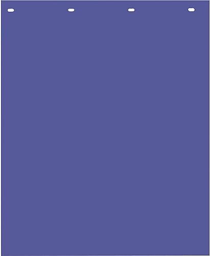 Buyers Products - Aletas de lodo para semirremolque de polímero, par, 24 pulgadas de ancho x 30 pulgadas de largo, azul, número de modelo RC30PPBLU