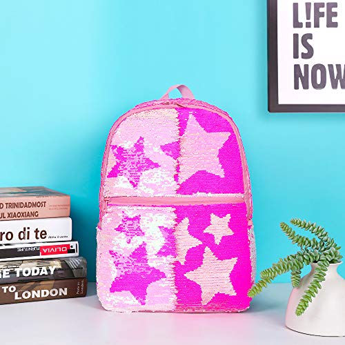 Sequin School Backpack for Girls Boys Kids Cute Kindergarten Elementary Book Bag Bookbag Glitter Sparkly Back Pack2