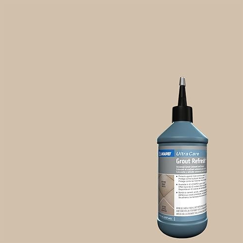 Miniatura 5 de MAPEI UltraCare Grout Refresh - Colorante y sellador de lechada universal, botella de 8 onzas, restauración y protección de lechada fácil, 5015 Bone