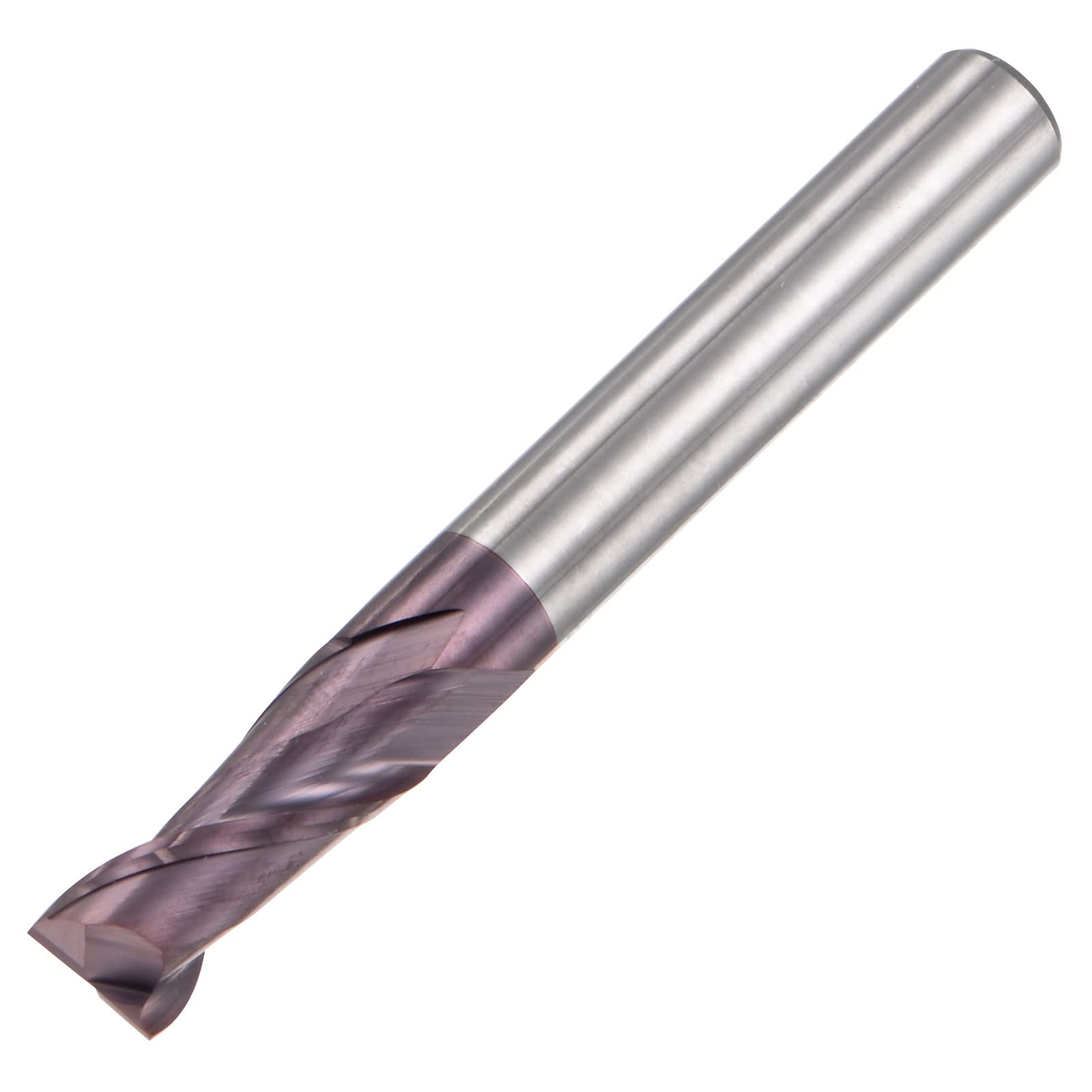 Uxcell 1/8" Shank 2-Flute Carbide End Mill - 2.0mm X 15mm Cutting, Perfect For CNC Wood & Plastic
