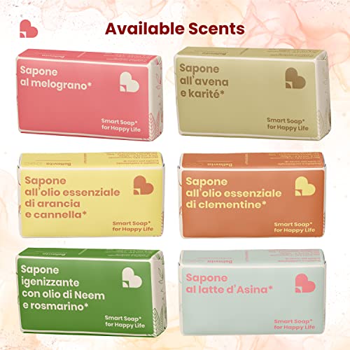 BELLAVITA Confezione di 4 Saponi Naturali al