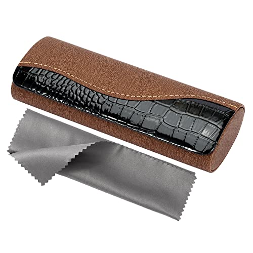Image of Vemiss Hard Shell Eyeglass Cases, Lightweight Portable Glasses Case for Women Men