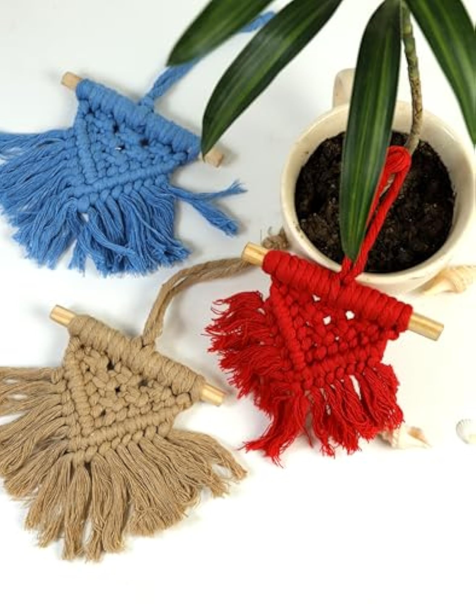 Hand Made Macrame Car Hanging Decor