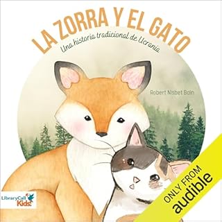 Diseño de la portada del título La zorra y el gato