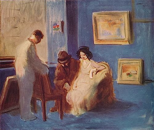 Toile Jean Louis Forain 60x90cm pour habiller un mur vide avec une peinture classique