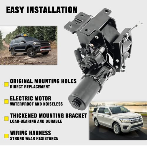 Motor ensamblaje para estribo eléctrico lado conductor Ford miniatura 4
