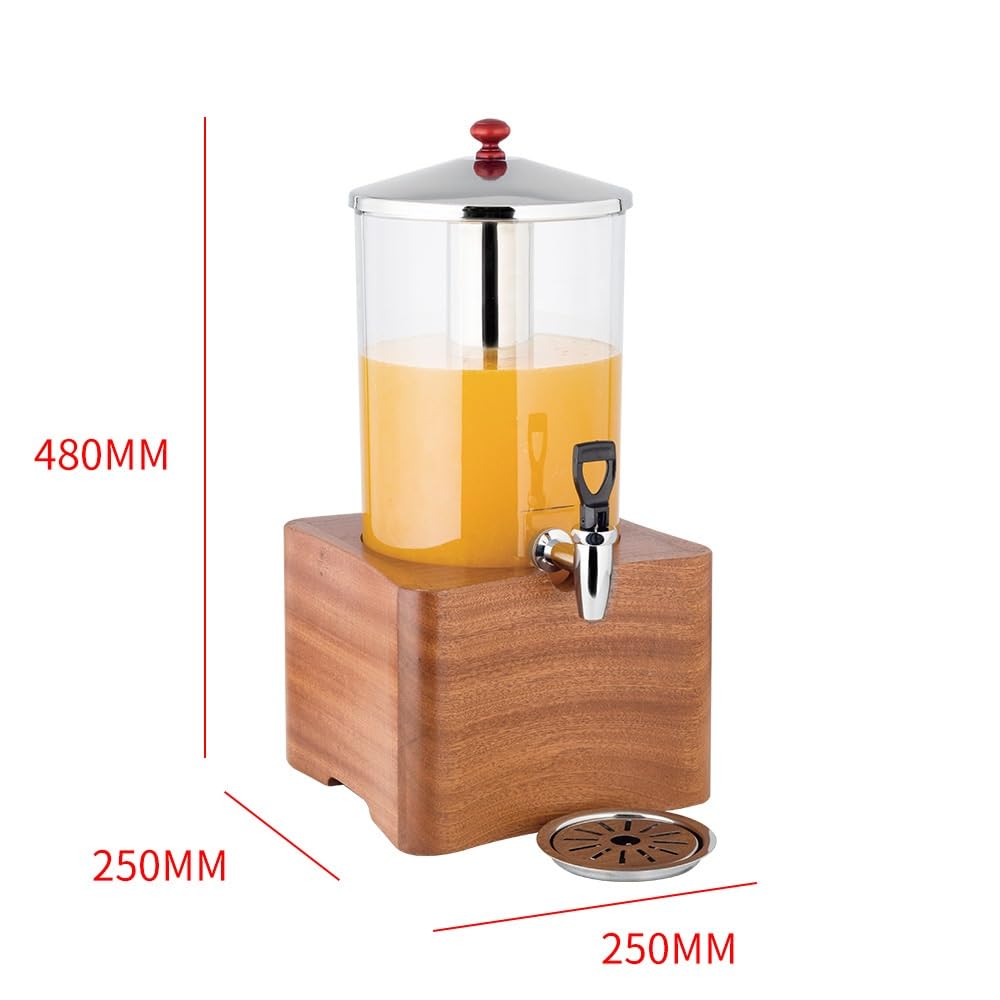 Dispenser for bevande da 2 pezzi con rubinetto Dispenser for bevande con supporto Perfetto for feste e matrimoni Brocca for limonata distributore bevande(Pc)