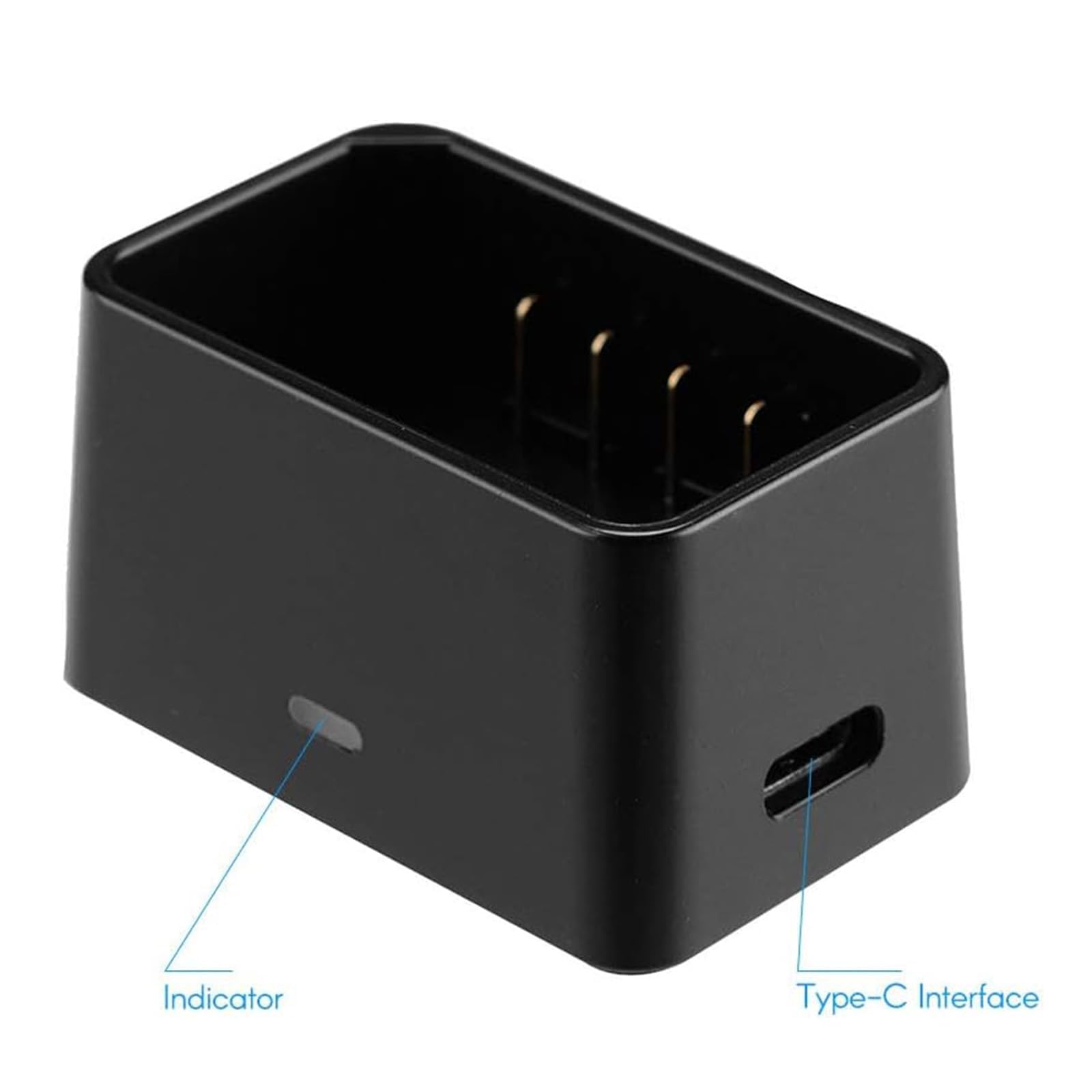 Godox VC26 cargador USB V1 V1Pro cargador de batería, entrada DC 5 V DC 8,4 V salida, compatible con la batería de flash de cabeza redonda de la funda: V1-C/N/S V1Pro-C/N/S V860III-C/N
