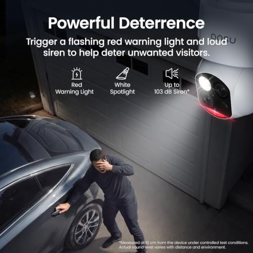 aosu T2 Dual-Lens 3K Telephoto 360° PTZ Wireless Outdoor Security Camera - image 8