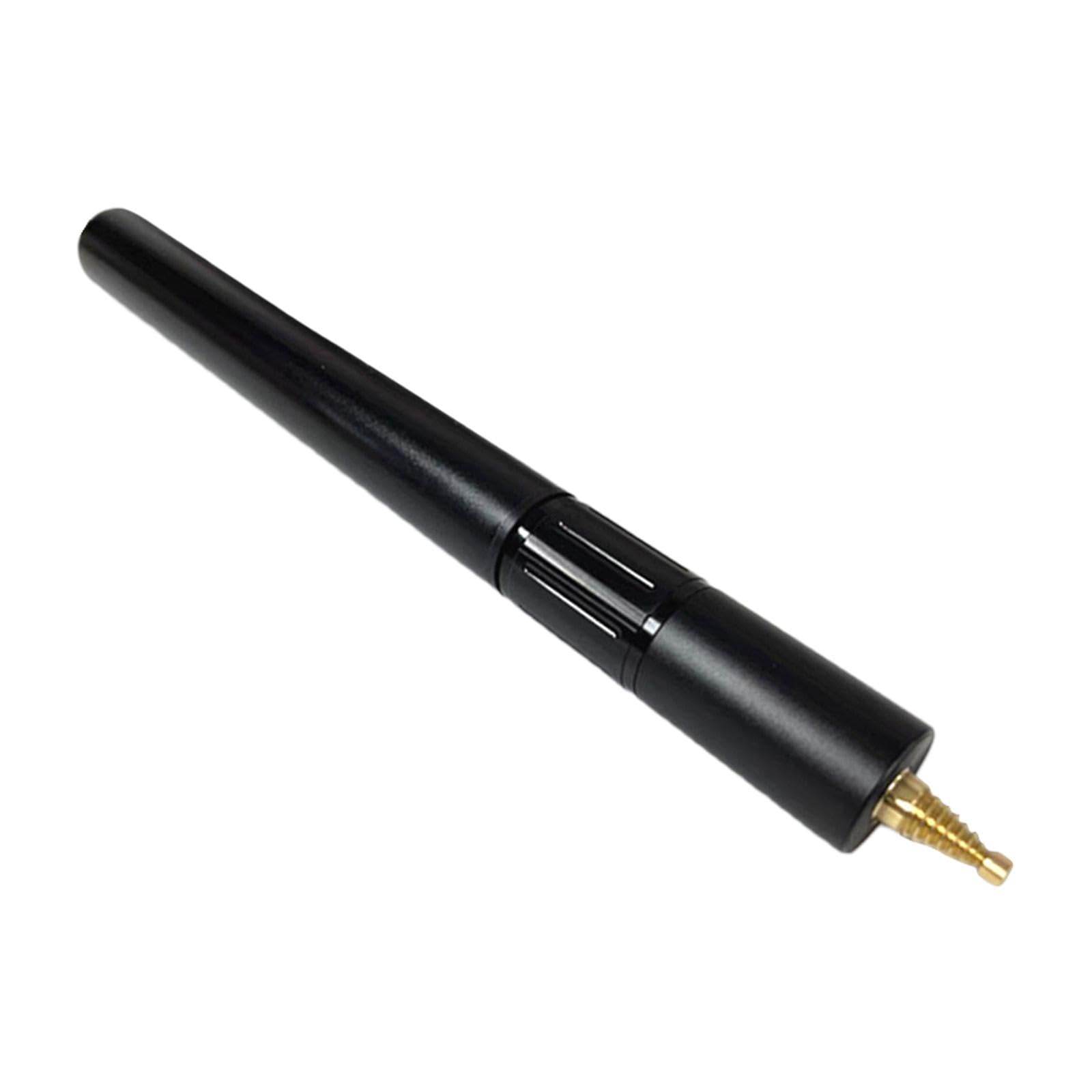 Extensor de Taco de Billar Telescópico de Aluminio Aleación Adaptador Universal para Billares Accesorio de Mango Cómodo Adecuado para Jugadores de Bil